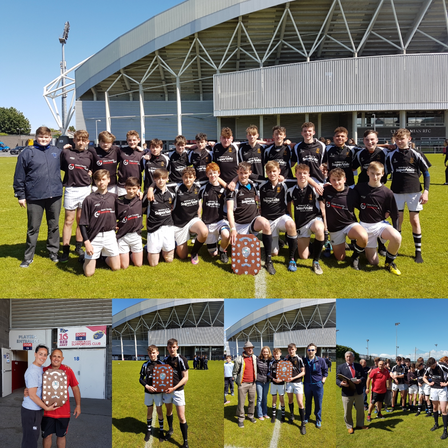 U16 Rugby Team Makes It Two In A Row - St. Anne's Killaloe